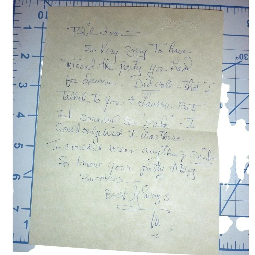 Rare 1980s LGBTQ+ Archive‎ Letter 